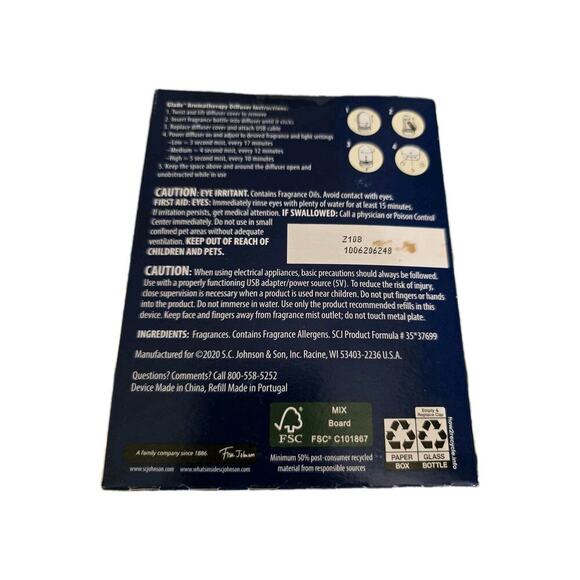 Glade Aromatherapy Diffuser & Essential Oil Air Freshener Choose Calm Lavender - Picture 2 of 5